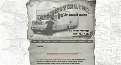 Desktop Screenshot of papasmoving.com